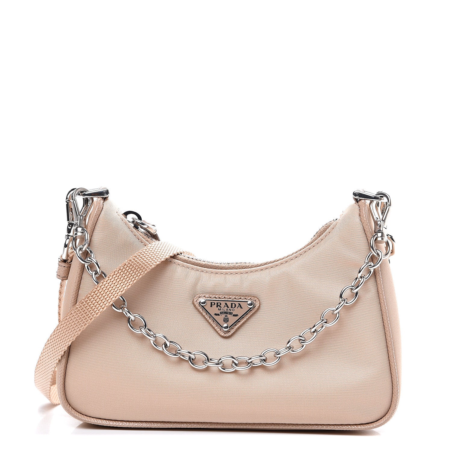 Prada Tessuto Nylon Saffiano Mini Re-Edition 2000 Shoulder Bag Cammeo 1 of 9