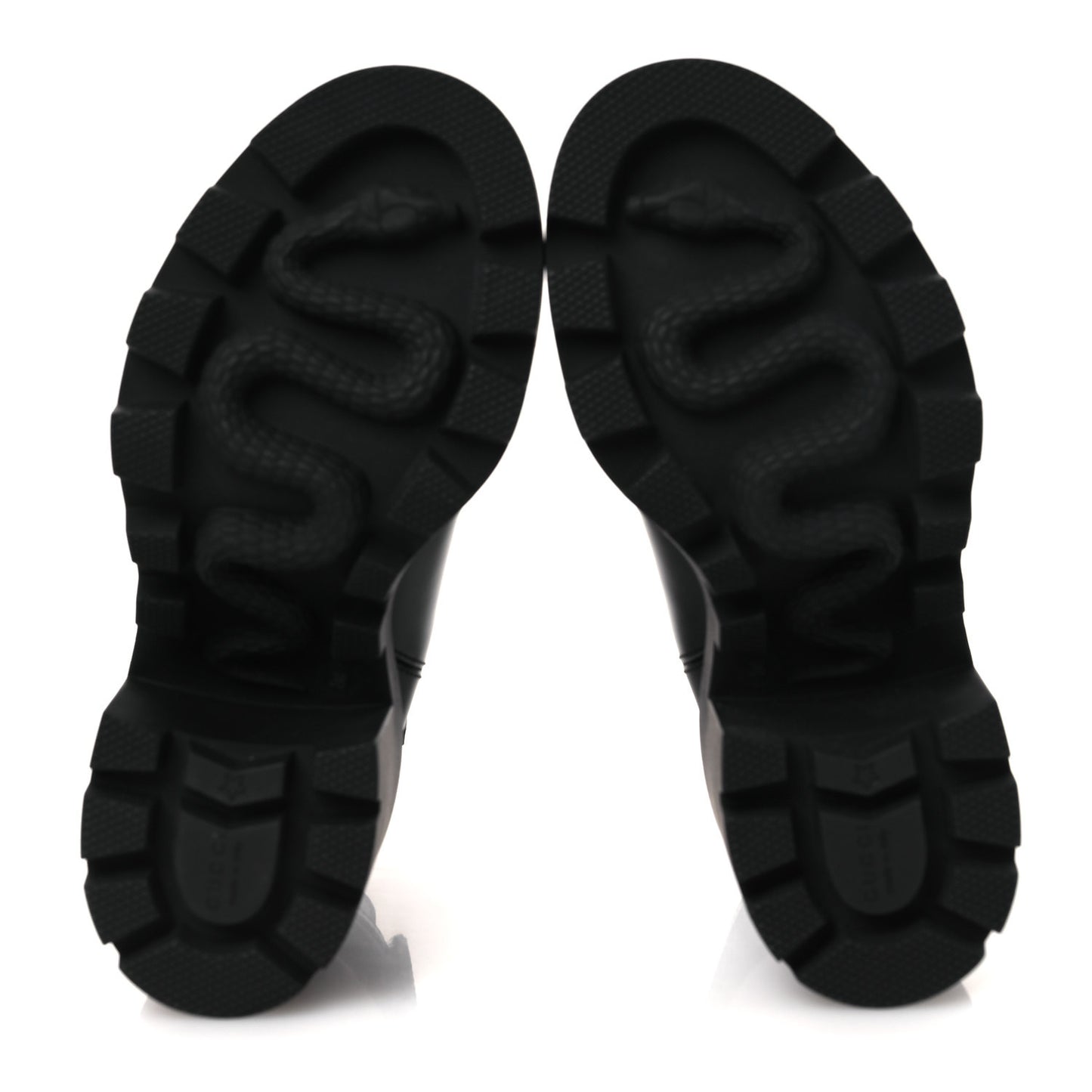 Magnum Calfskin Logo Ankle Boots 36 Black