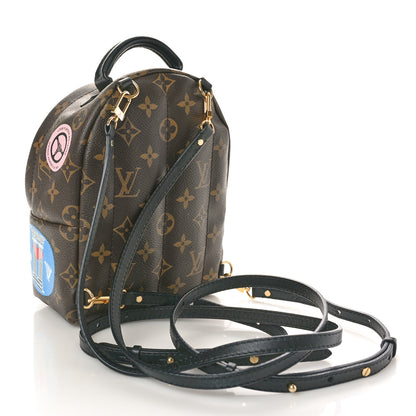 Louis Vuitton Monogram World Tour Palm Springs Backpack Mini 2 of 9