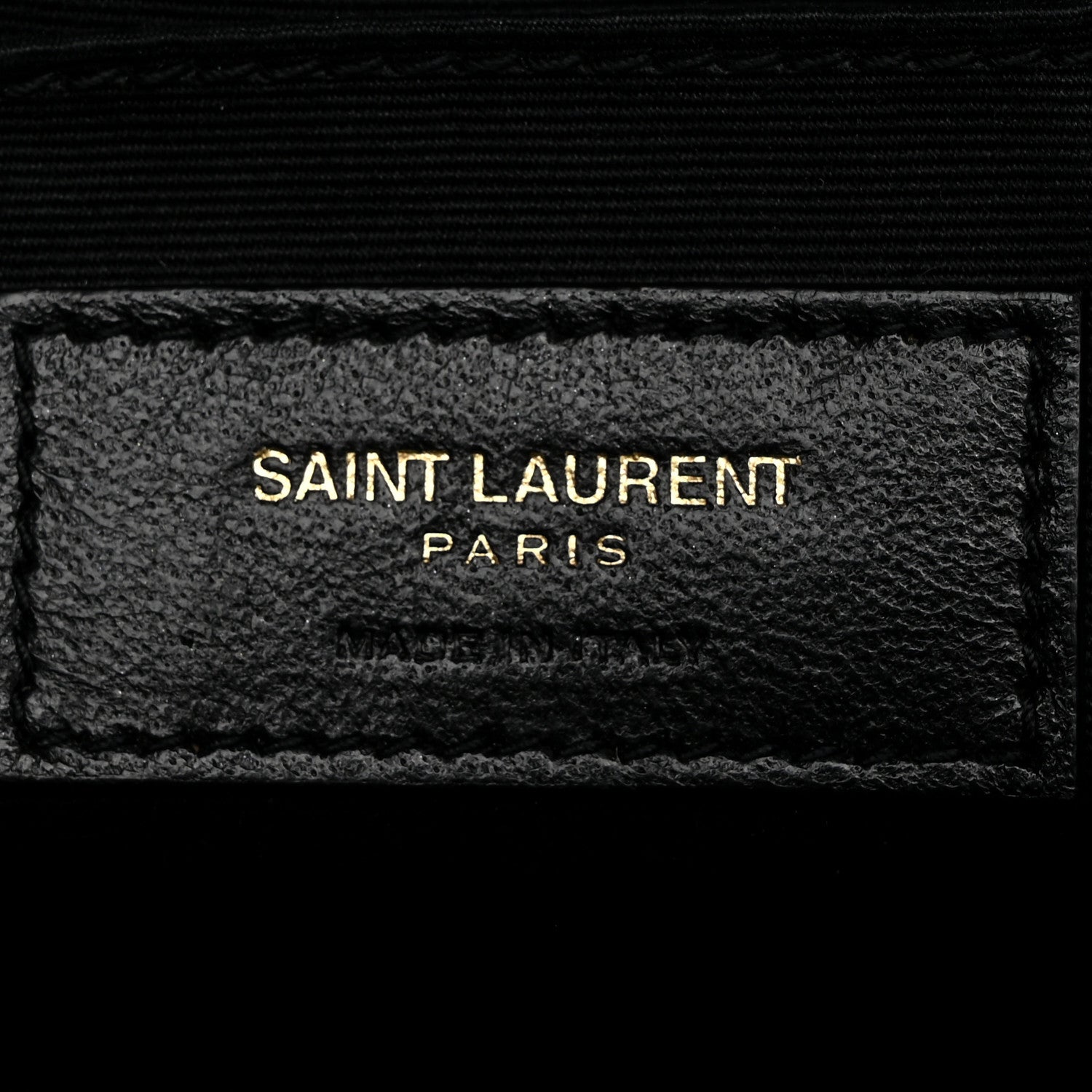 Saint Laurent Calfskin Matelasse Monogram Lou Camera Bag Black 6 of 10