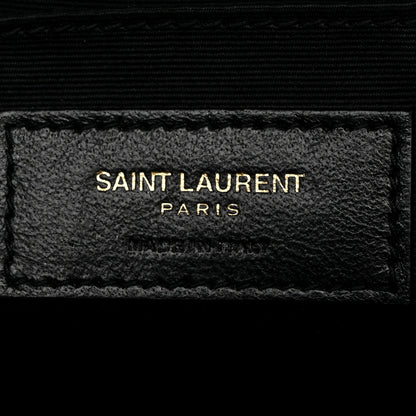 Saint Laurent Calfskin Matelasse Monogram Lou Camera Bag Black 6 of 10