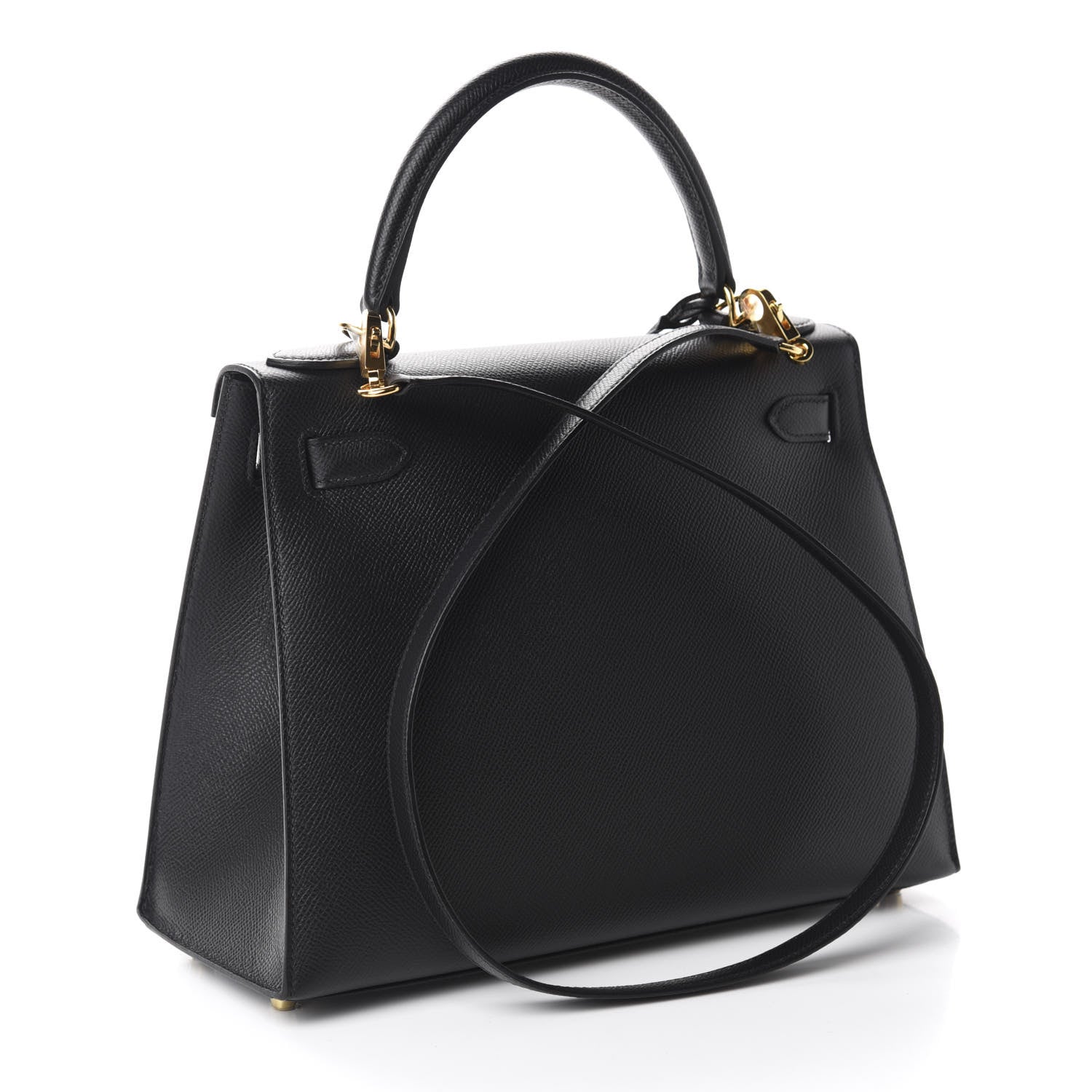 Hermes Epsom Kelly Sellier 28 Black 3 of 11