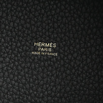 Hermes Taurillon Clemence Picotin Lock 18 PM Black 6 of 13