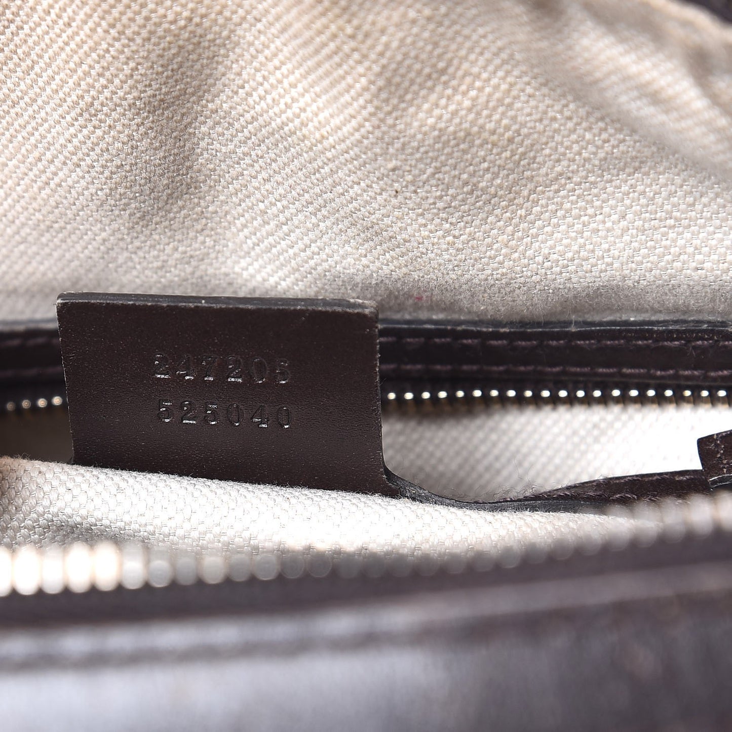 Monogram Vintage Web Medium Boston Dark Brown