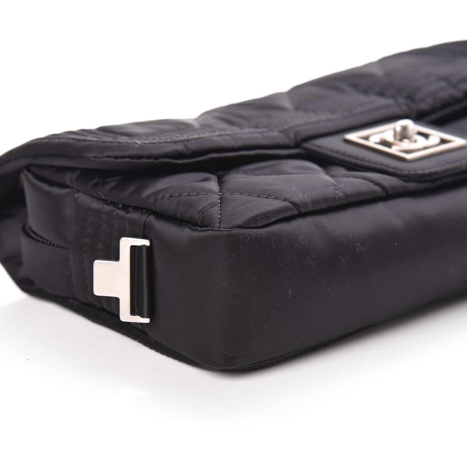 Chanel Nylon Ski Sport Flap Black 5 of 12