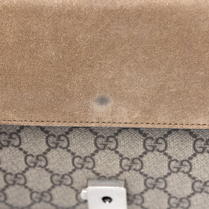 Gucci GG Supreme Monogram Small Dionysus Shoulder Bag Taupe 11 of 14