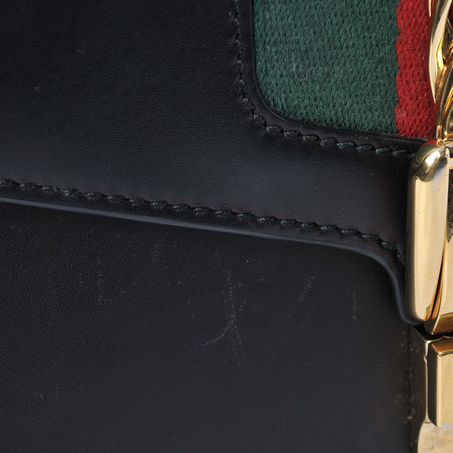 Calfskin Small Sylvie Shoulder Bag Black