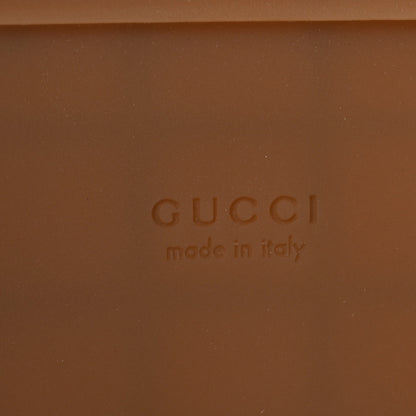 Gucci New Denim GG Monogram Angelina Platform 55mm Slide Sandals 39 Blue Tea 8 of 8