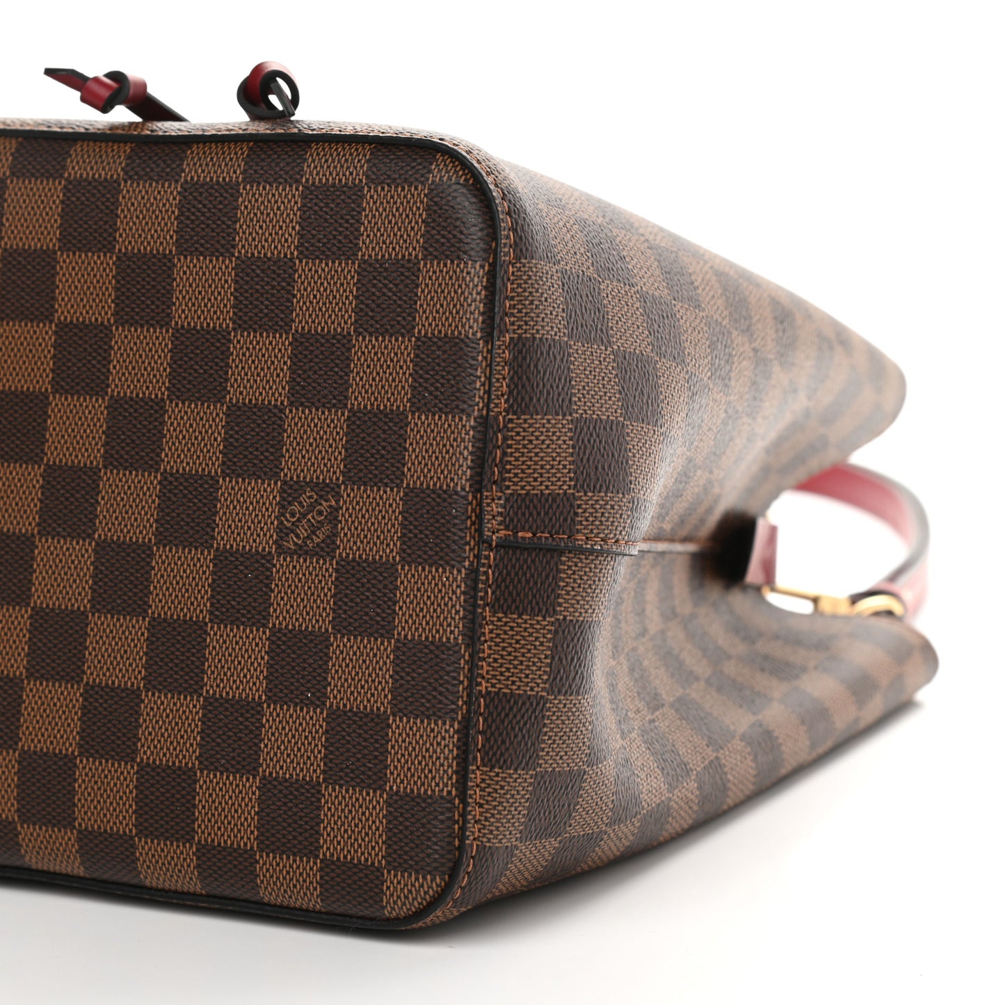 Damier Ebene Neonoe MM Cherry Berry