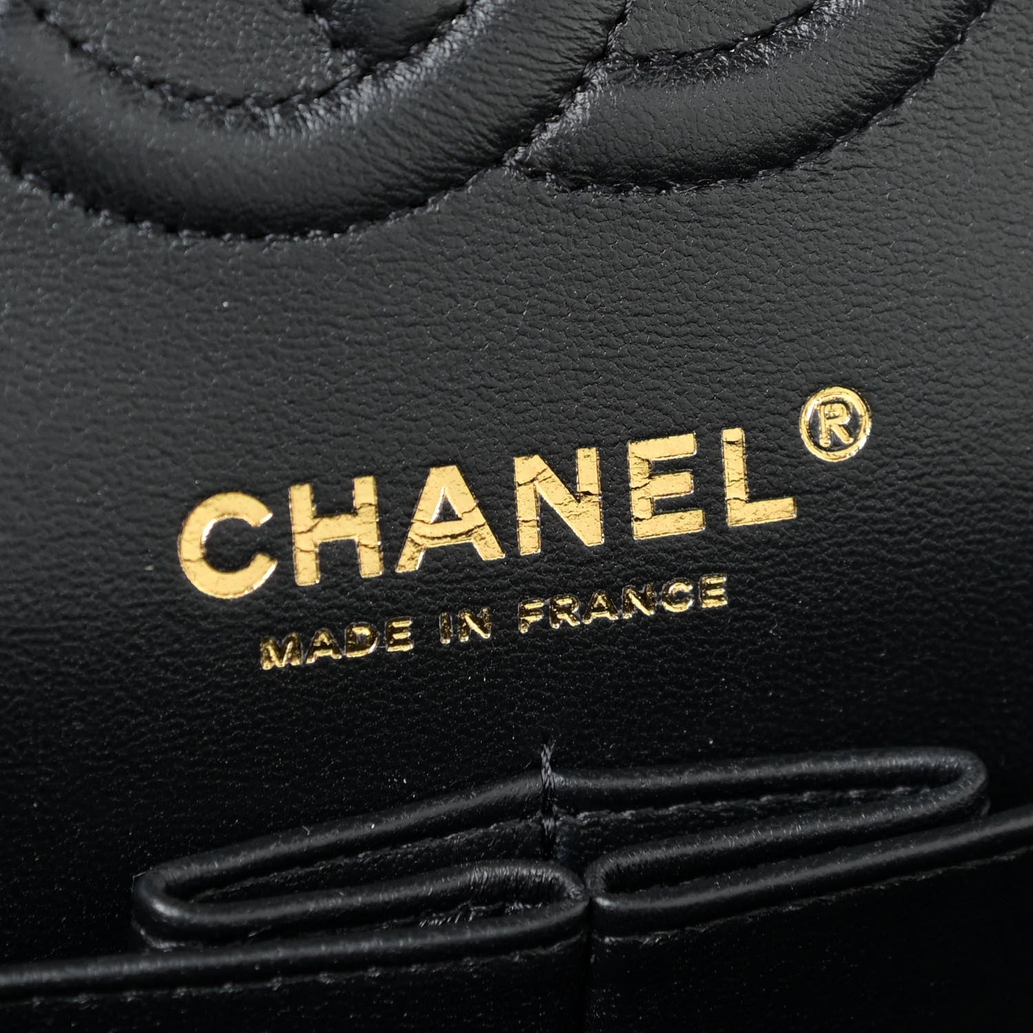 Chanel Lambskin Quilted Small Double Flap Black 6 of 10