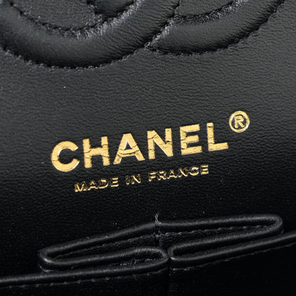 Chanel Lambskin Quilted Small Double Flap Black 6 of 10