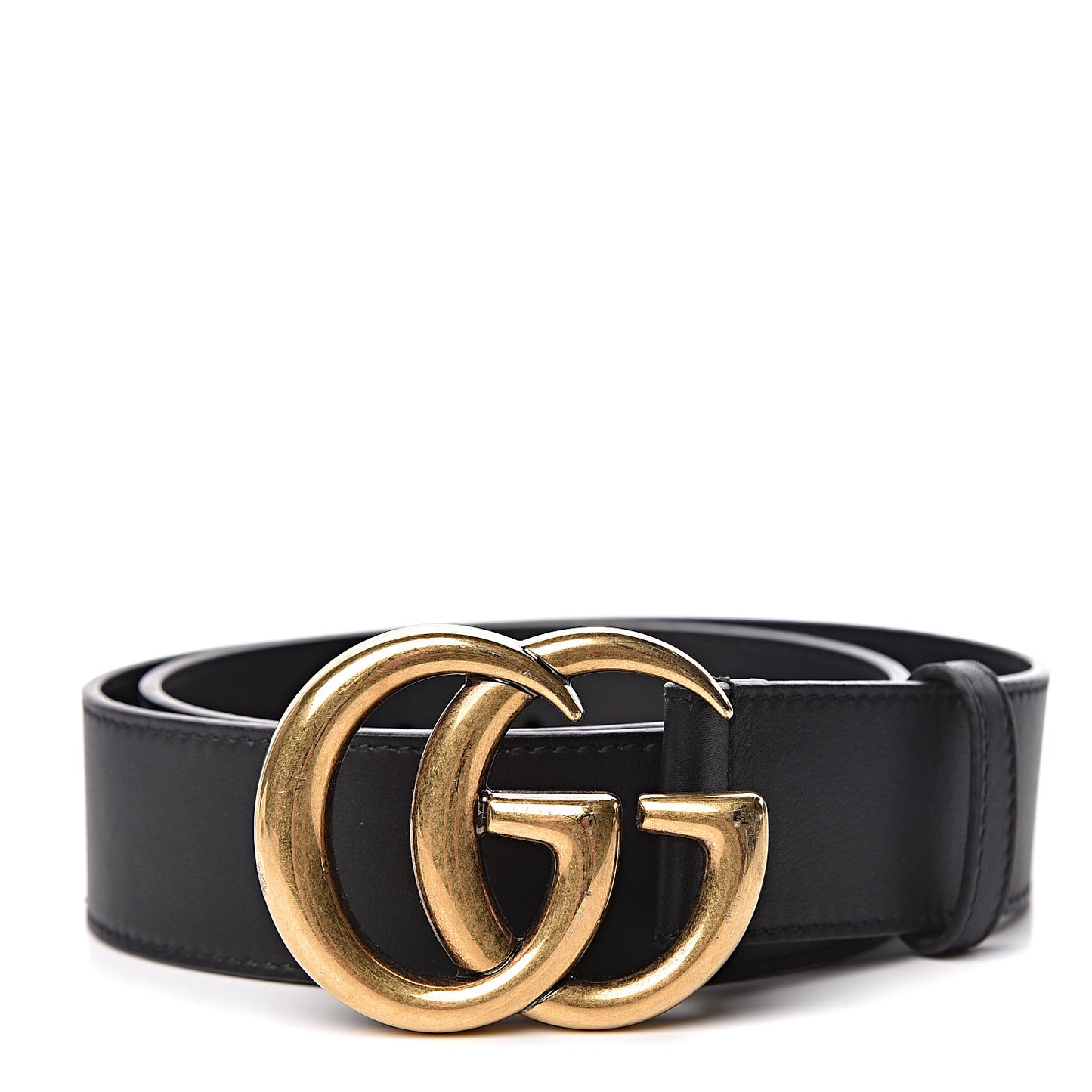 Calfskin Double G 40mm Belt 75 30 Black
