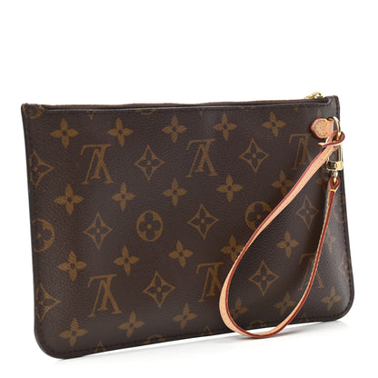 Louis Vuitton Monogram Neverfull MM GM Pochette 3 of 7
