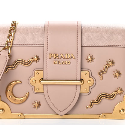 Prada City Calf Saffiano Astrology Cahier Bag Cipria 7 of 11