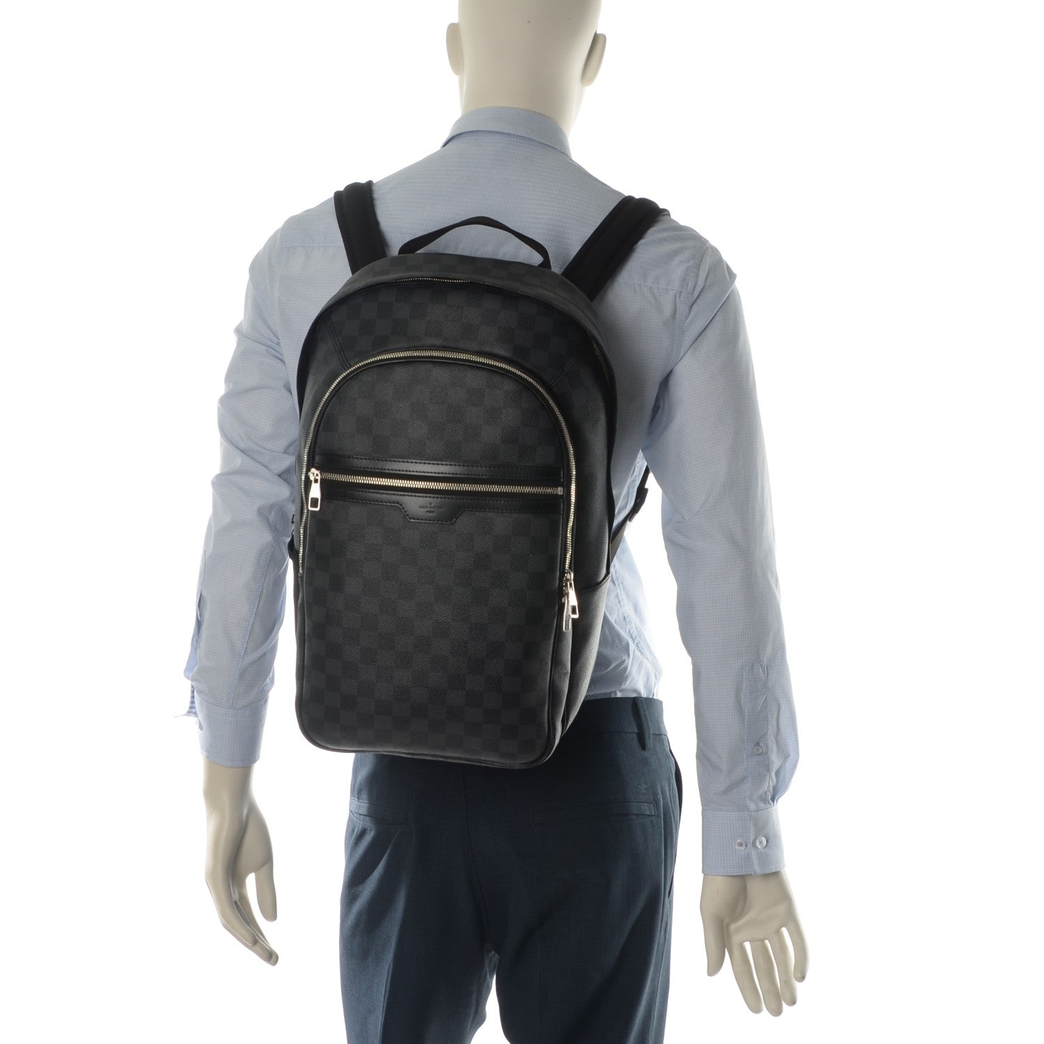 Louis Vuitton Damier Graphite Michael Backpack 2 of 7