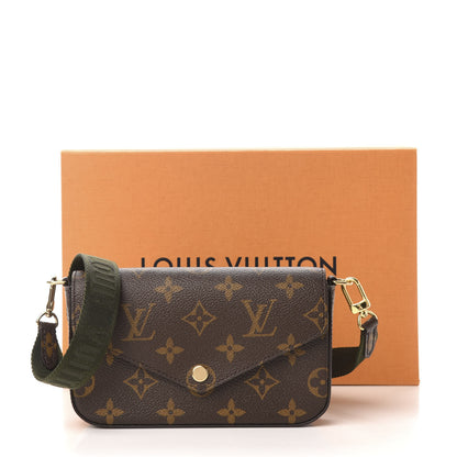 Louis Vuitton Monogram Felicie Strap & Go Kaki 10 of 10