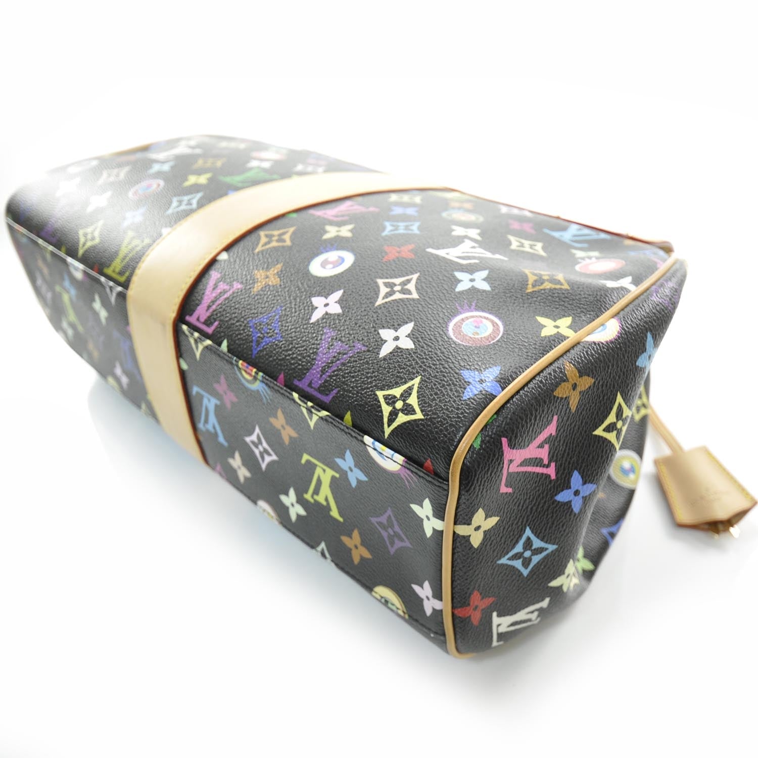 Louis Vuitton Monogram Multicolor Murakami Eye Love You Black 6 of 10