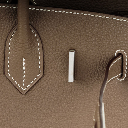 Hermes Togo Birkin 30 Etoupe 16 of 24