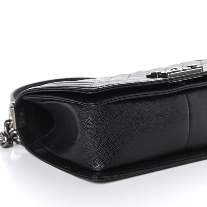 Chanel Caviar Quilted Medium Boy Flap Black 9 of 10