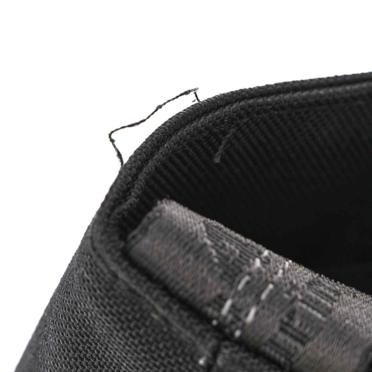 Canvas Goods Quote Tote Black White
