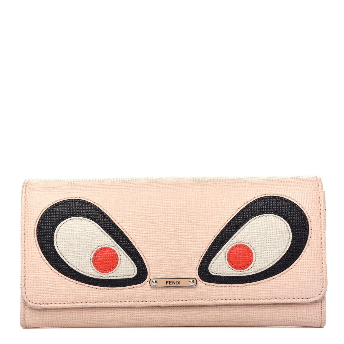 Vitello Elite Monster Continental Wallet Rosa Plaster