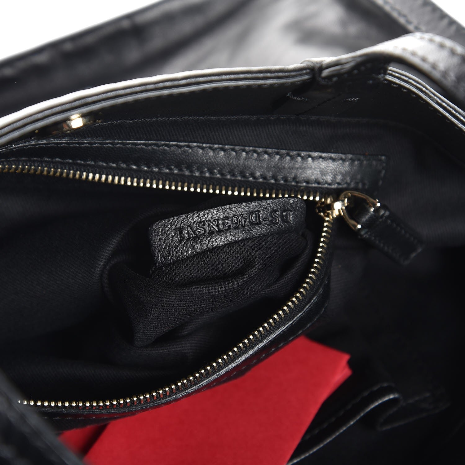 Valentino Garavani Vitello Crystal Tote Black 8 of 8