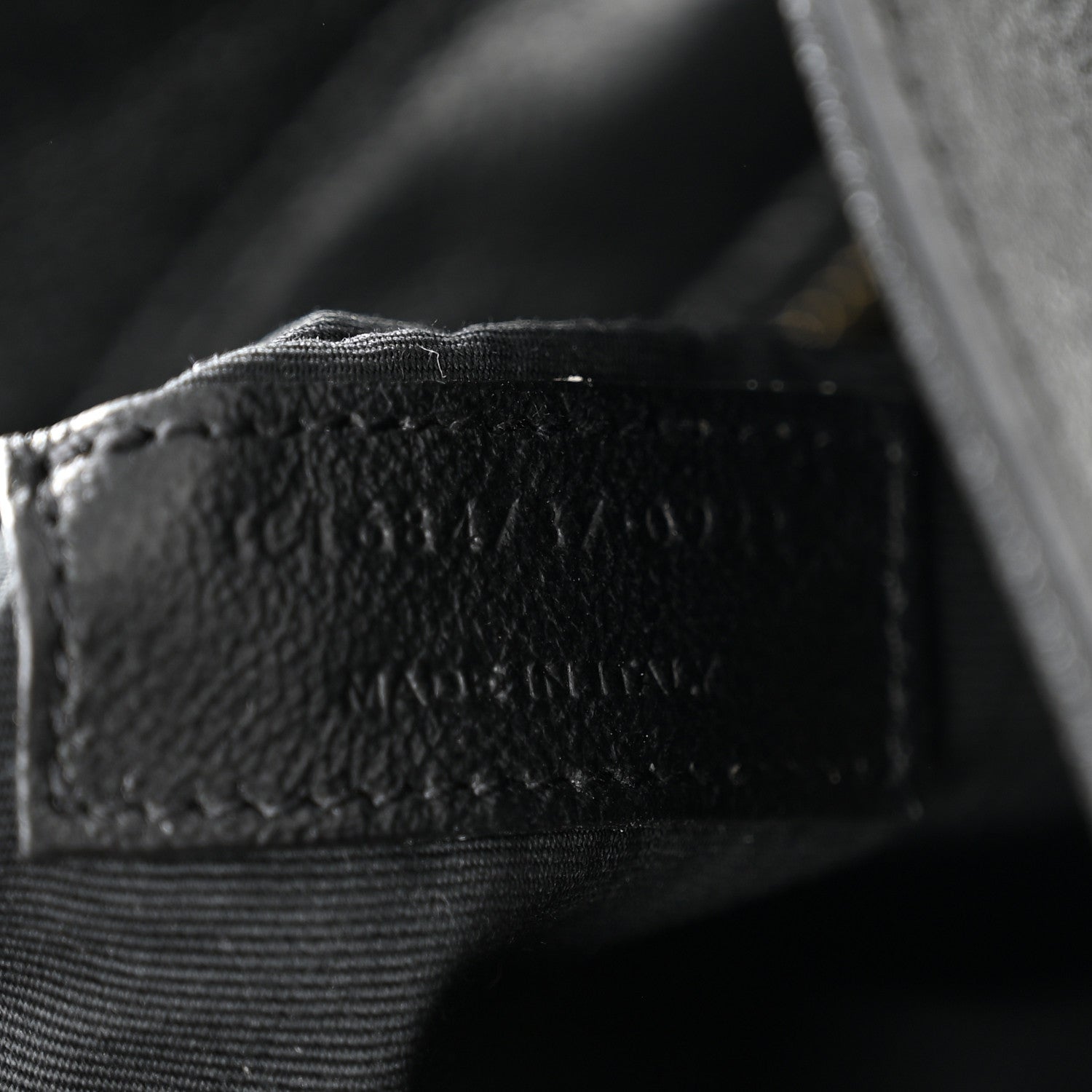Saint Laurent Lambskin Seau Fermoir Bucket Bag Black 7 of 10