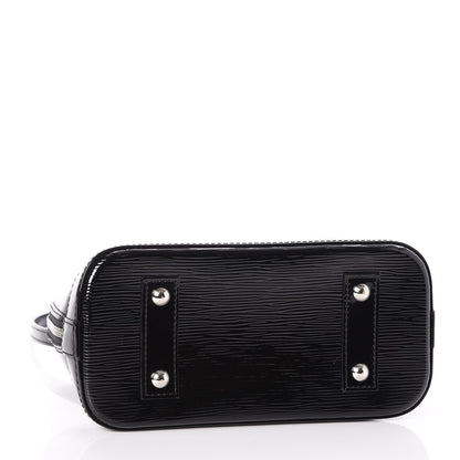 Louis Vuitton Epi Electric Alma BB Black 3 of 7