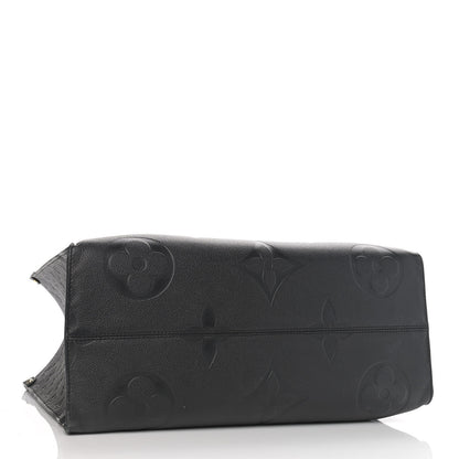 Louis Vuitton Empreinte Monogram Giant Onthego GM Black 4 of 9