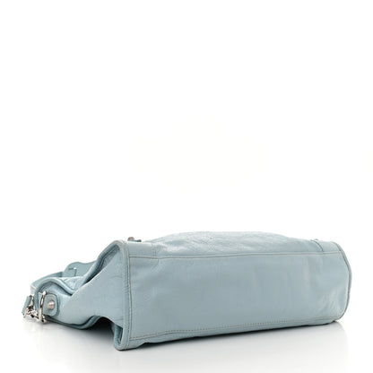 Balenciaga Agneau Giant 12 Silver Hardware City Bleu Dragee 4 of 14