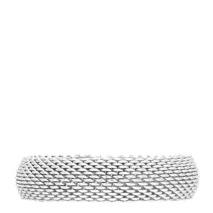 Tiffany Sterling Silver Somerset Mesh Bracelet 1 of 3