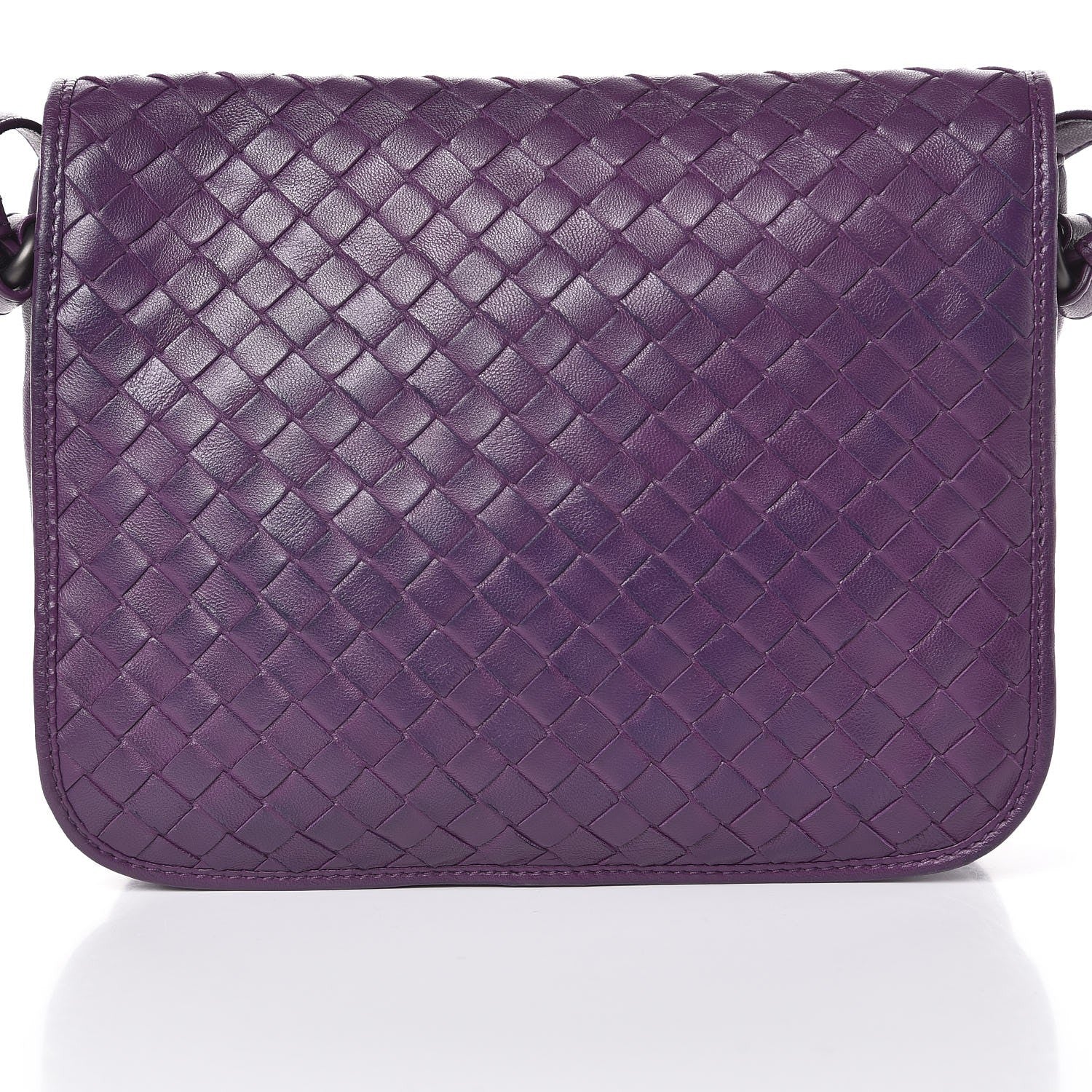Bottega Veneta Nappa Intrecciato Mini Flap Crossbody Monalisa 10 of 10