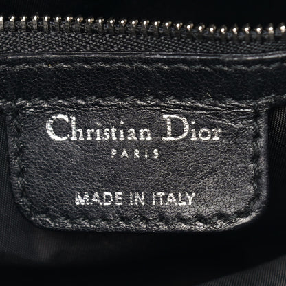 Christian Dior Nylon Cannage Charming Lock Bag Black 6 of 16