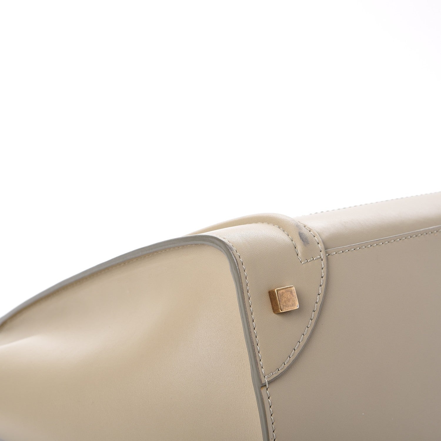 Celine Smooth Calfskin Mini Luggage Mastic 11 of 16
