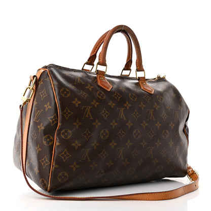 Louis Vuitton Monogram Speedy Bandouliere 35 2 of 19