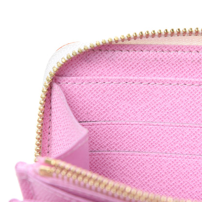 Louis Vuitton Monogram Multicolor Zippy Wallet White Litchi 15 of 16