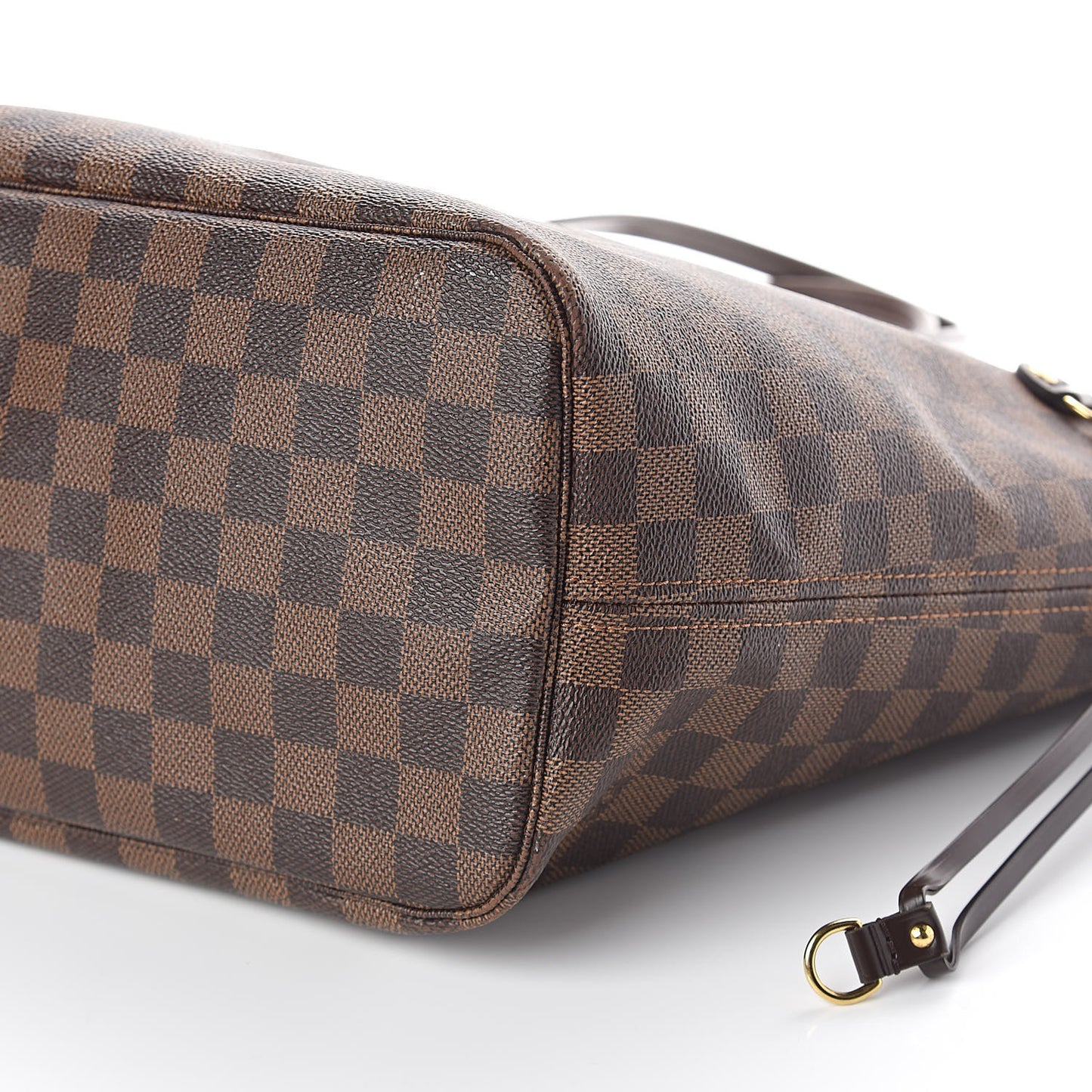 Damier Ebene Neo Neverfull MM Rose Ballerine