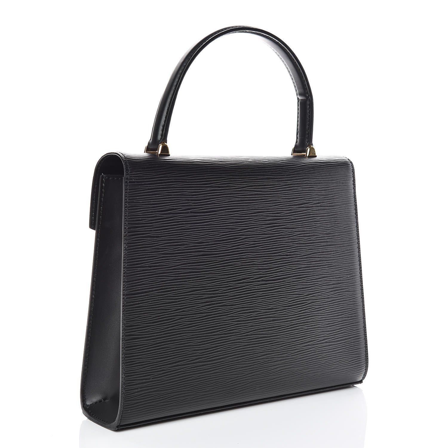 Louis Vuitton Epi Malesherbes Black 3 of 8