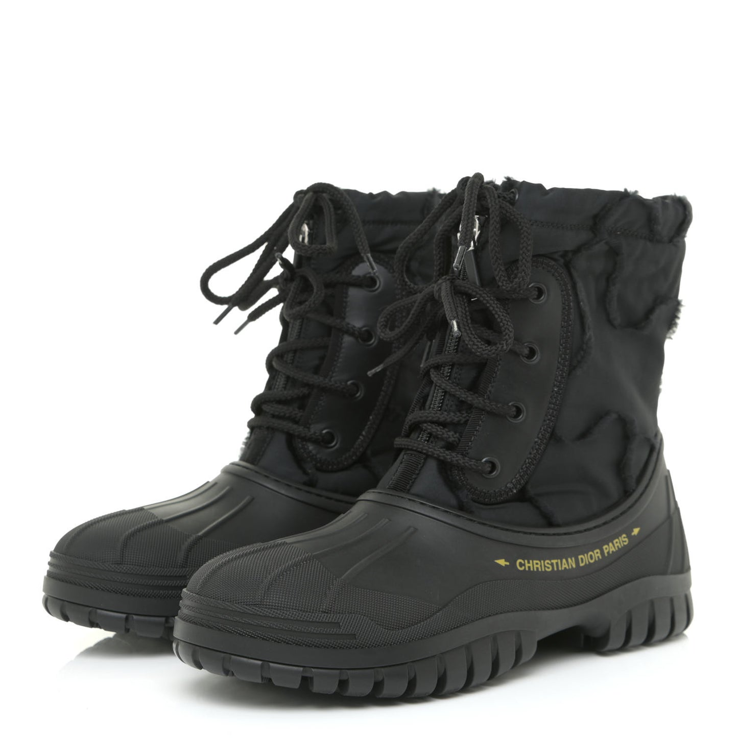 Rubber Nylon D-Venture Boots 37.5 Black