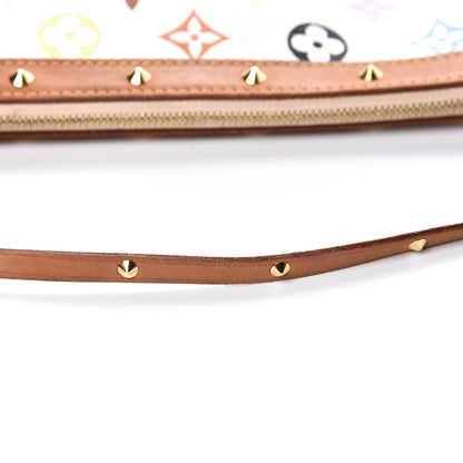 Louis Vuitton Monogram Multicolor Pochette Accessories White 14 of 14