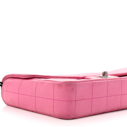 Chanel Lambskin East West Chocolate Bar Flap Pink 10 of 13