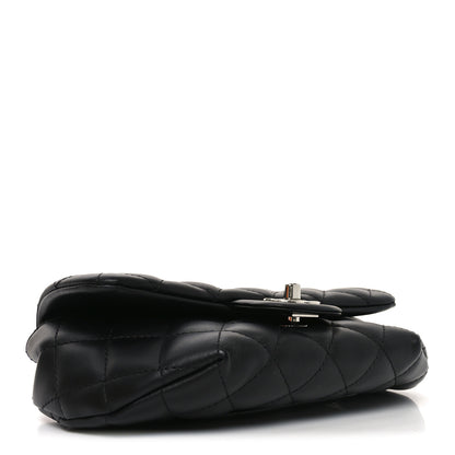 Chanel Calfskin Quilted CC Uniform Flap Belt Bag Black 4 of 12