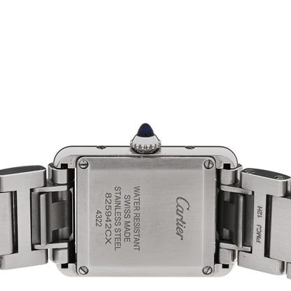 Cartier Stainless Steel 22mm Tank Must Quartz Watch 4 of 5