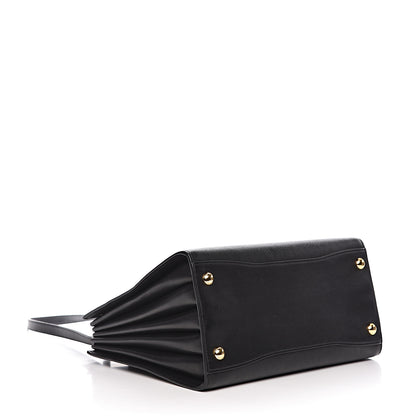 Prada Saffiano City Calfskin Medium Bibliothèque Top Handle Black 5 of 11