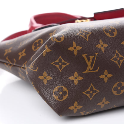 Louis Vuitton Monogram Flower Zipped Tote PM Lie de Vin 9 of 12