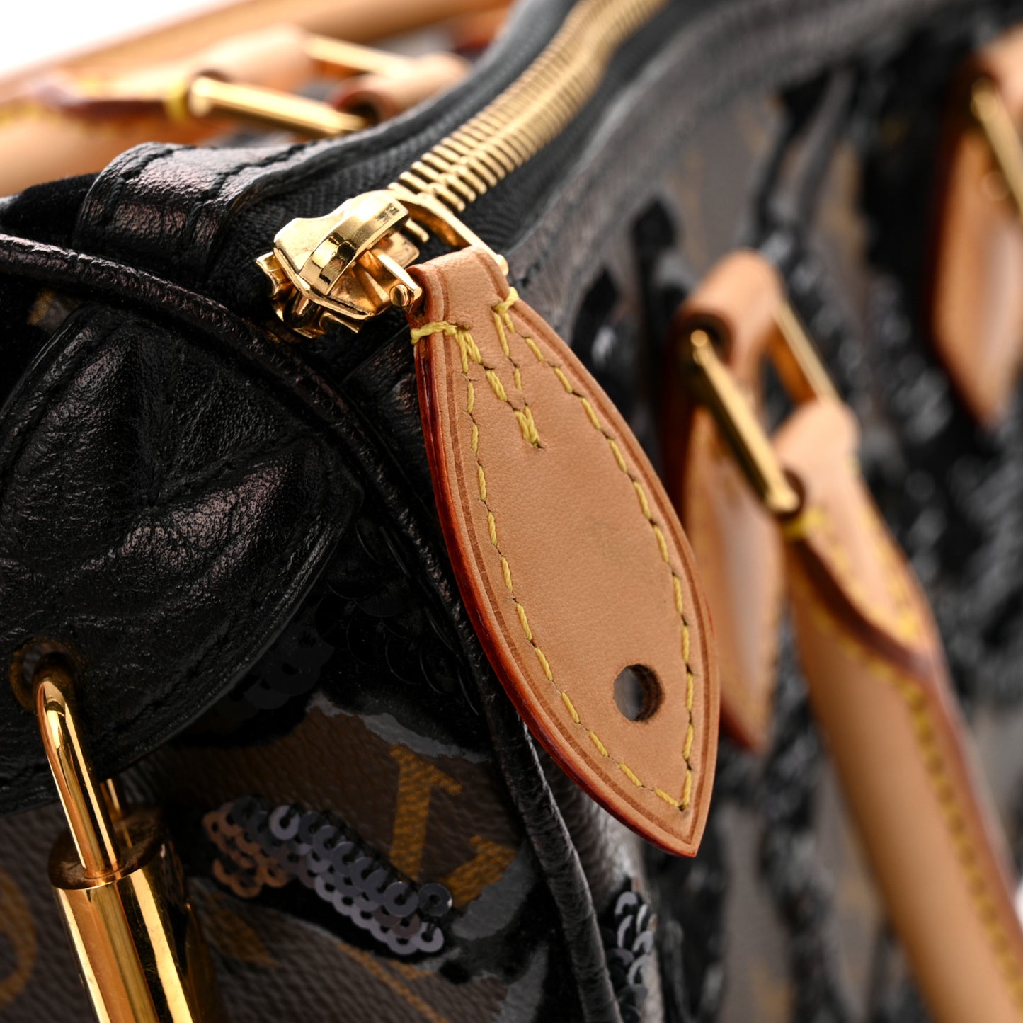 Monogram Fleur De Jais Sequins Speedy 30