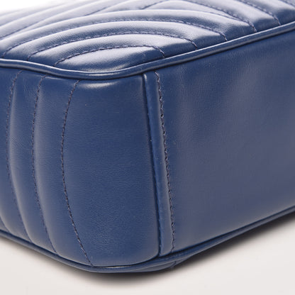 Prada Soft Calfskin Diagramme Crossbody Bag Bleuette 8 of 9