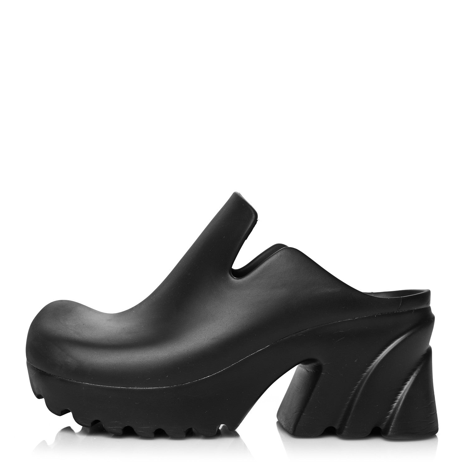 Bottega Veneta Rubber Flash 40/95mm Clogs 38 Black 1 of 10