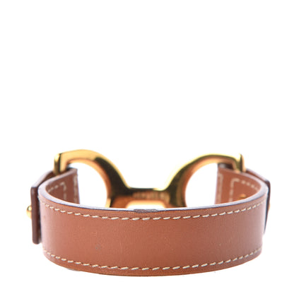 Hermes Barenia Pavane Cuff M Fauve 3 of 5