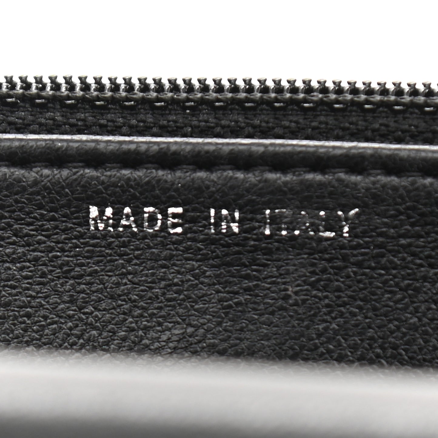 Lambskin Chevron Quilted Wallet On Chain WOC So Black